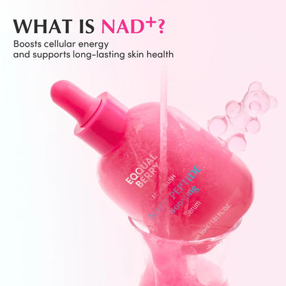NAD+ Peptide Serum & Cream Duo | Anti-Aging Skincare for Wrinkles, Fine Lines, Firming, Face, Neck & Body